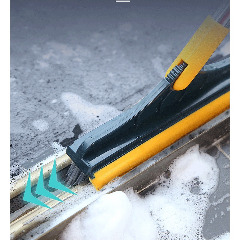 Cây Chà Sàn, Chổi Quét Nước Nhà Tắm Thông Thiết Kế 2 Đầu Gạt, Điều Chỉnh Kích Thước