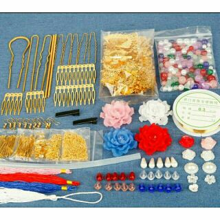 Bộ Phụ Kiện Làm Trâm Cổ Trang 1