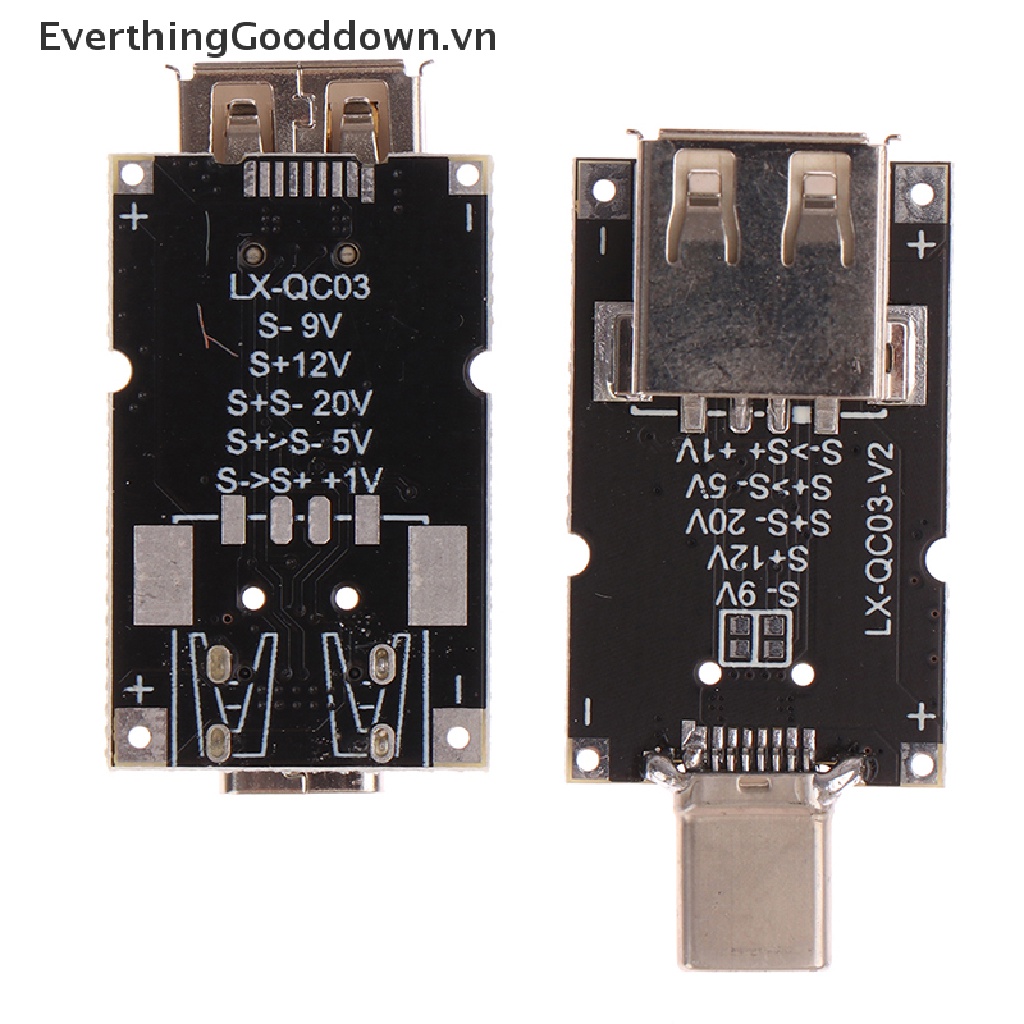 Bảng Mạch Kích Hoạt Giải Mã 100W 5A USB Type-C PD 5-20V QC2.0 / 3.0