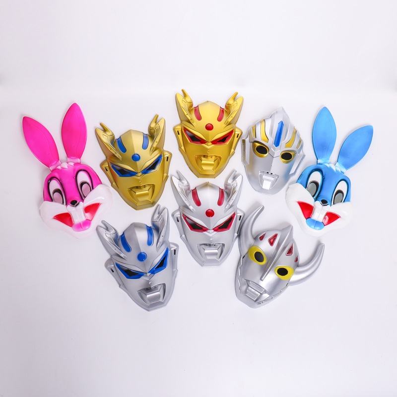 Mặt Nạ Siêu Nhân - Siêu Anh Hùng Người Nhện, Captian American, IronMan Có Đèn Led Vui Nhộn- Đồ Chơi Trung Thu