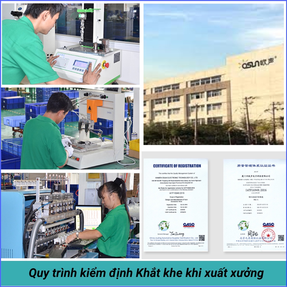 Còi sên Ô tô - Còi Sên Chống Nước Công Nghệ Nhật Bản| ODL168 Chính Hãng OSUN Bảo Hành 12 Tháng