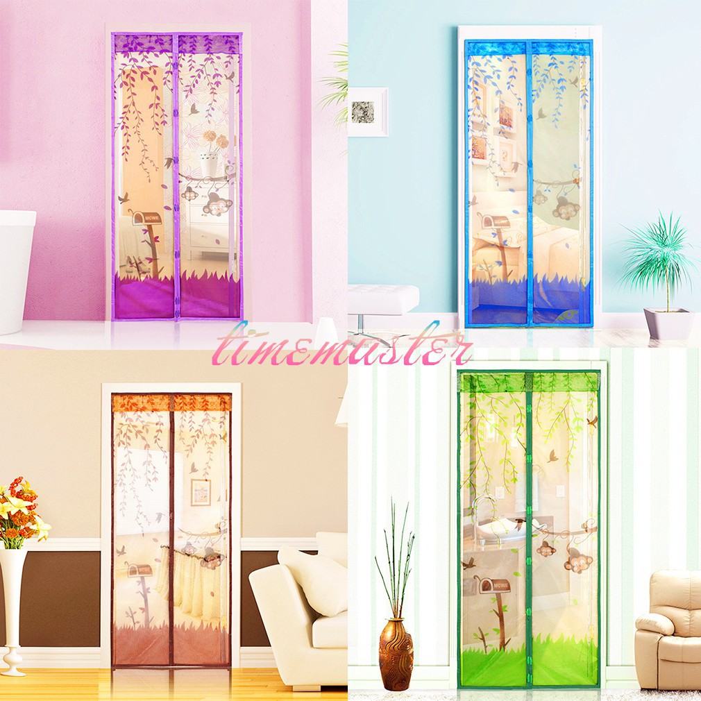 Màng lưới gắn cửa từ tính chống côn trùng