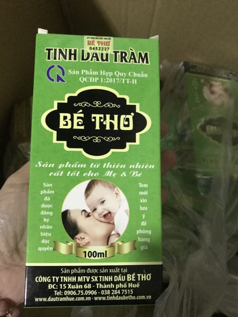 TINH DẦU TRÀM BÉ THƠ