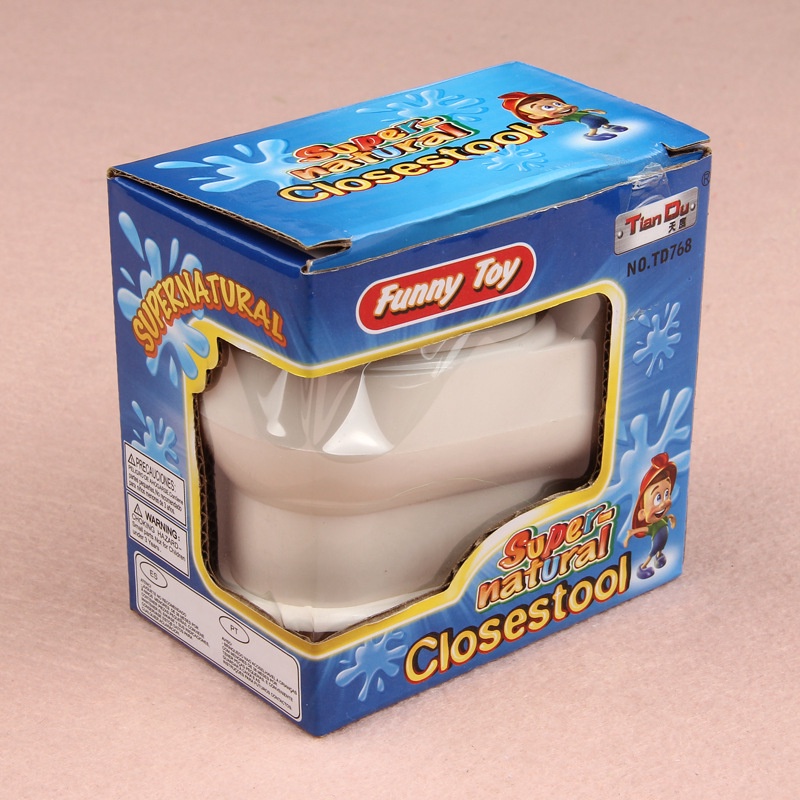 Đồ chơi bồn cầu phun nước lạ mắt Nhà Vệ Sinh Phun Nước