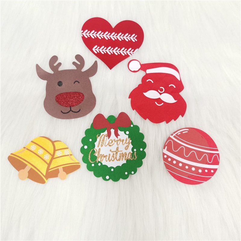 [Hàng mới về] Cặp miếng dán ngực họa tiết giáng sinh dùng một lần độc đáo