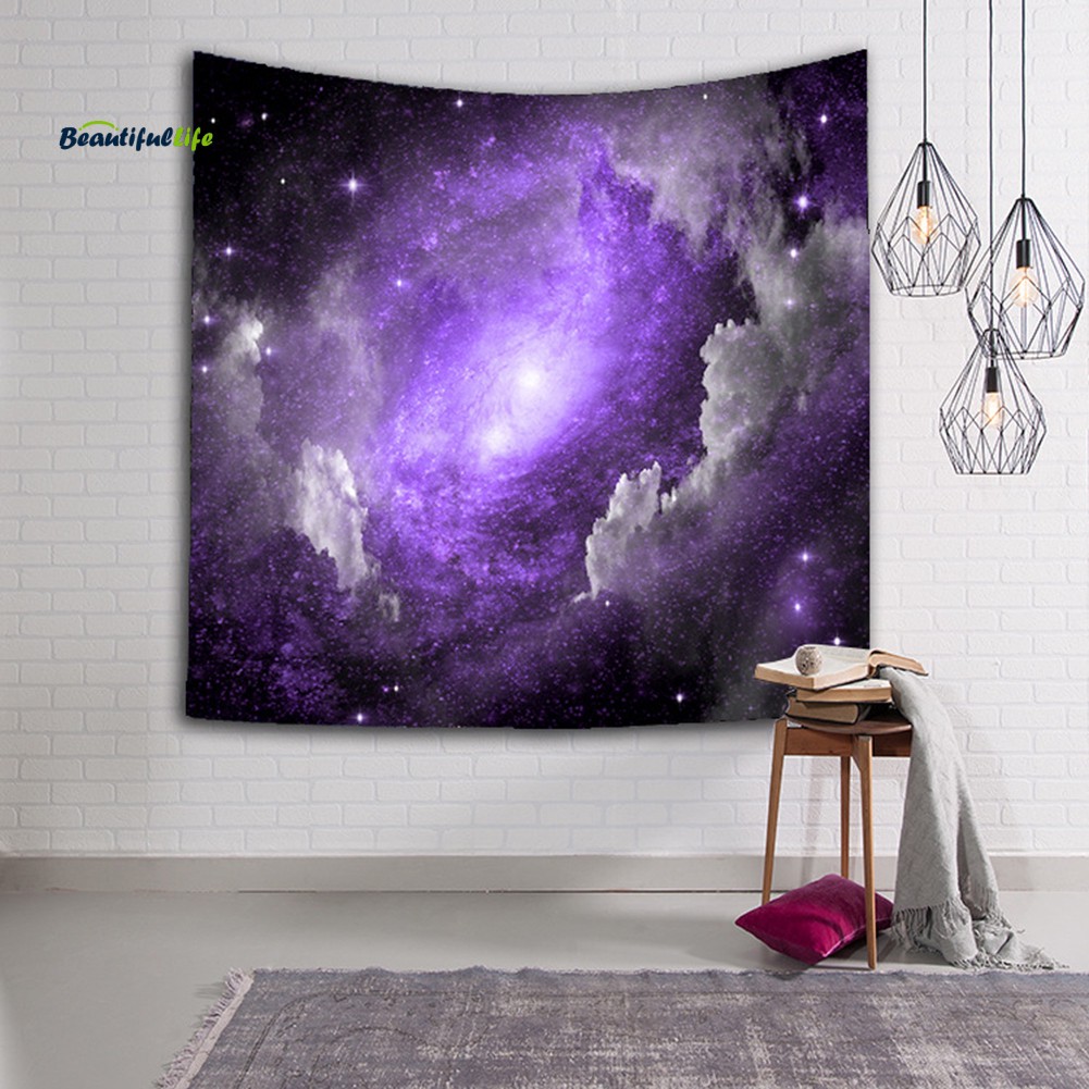 Thảm Treo Tường Trang Trí Hình Dải Ngân Hà Galaxy