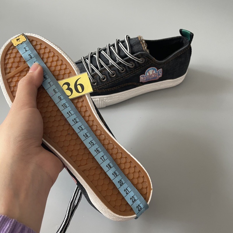 Size 35-38 Giày vải bò trẻ em đế kếp