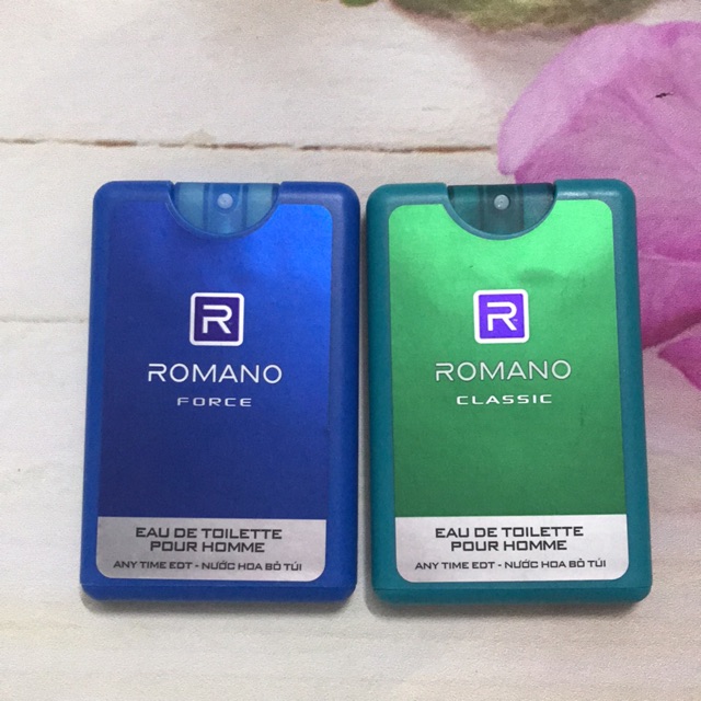 Nước hoa bỏ túi Romano 18ml