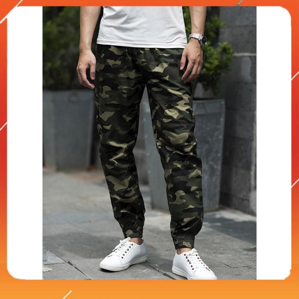 LẺ SIZE XẢ KHO - Quần kaki Nam Jogger Màu rằn ri ( camo)dáng đẹp,đi chơi,đi tập,đi làm