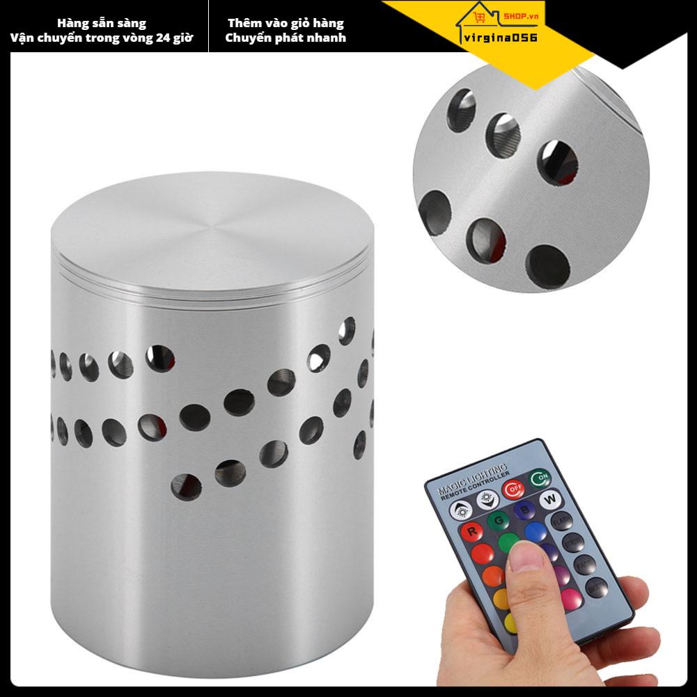 Virgina056 3W LED Wall Lamp Aluminum Indoor Lighting For KTV Bar Decor Light with Remote Control
