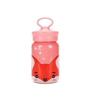 Bình nước cáo 300ml BN25 thuỷ tinh bình nước cute chai nước dễ thương