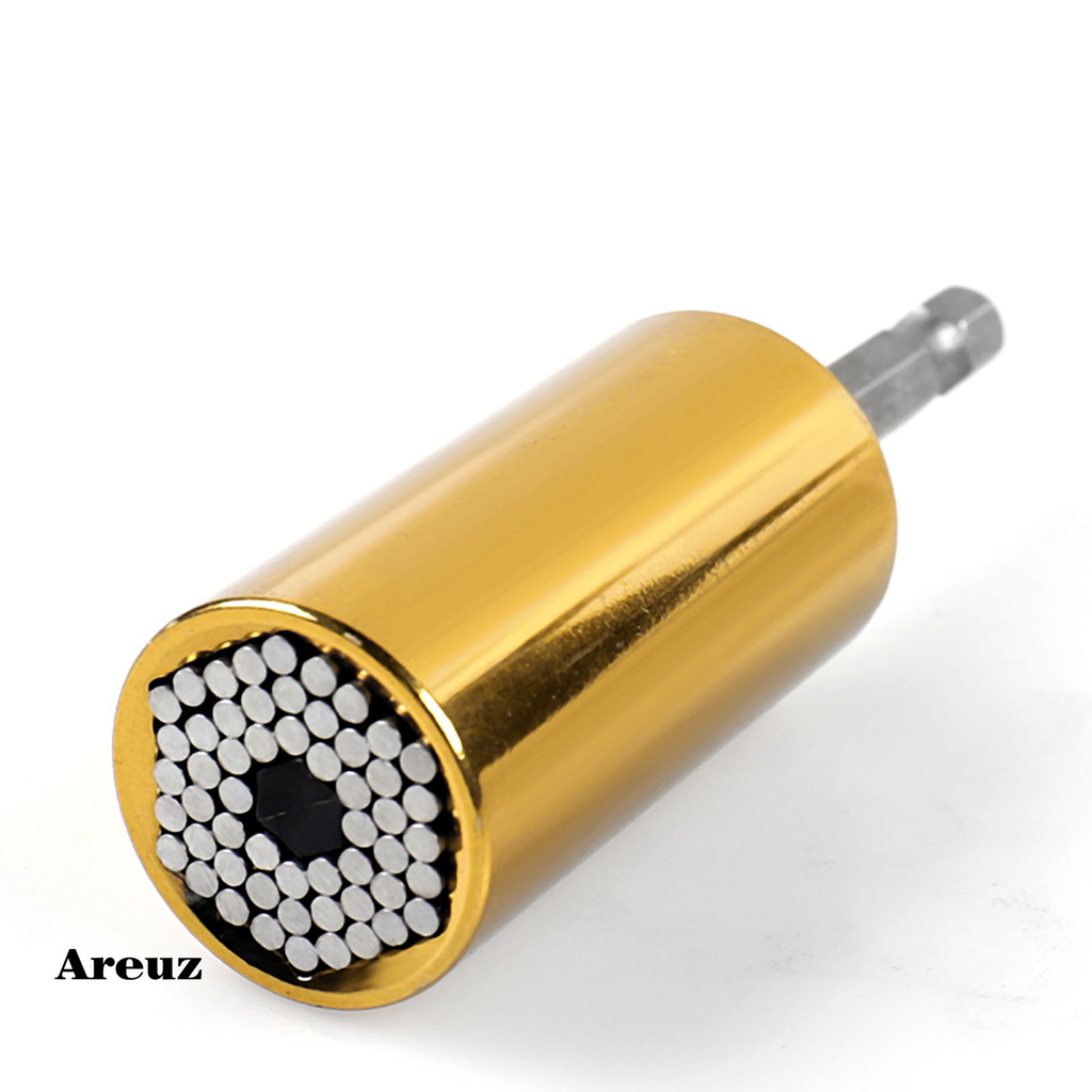 Areuz Universal Magic Torque Wrench Socket Sleeve Connecting Gator Power Drill Adapter