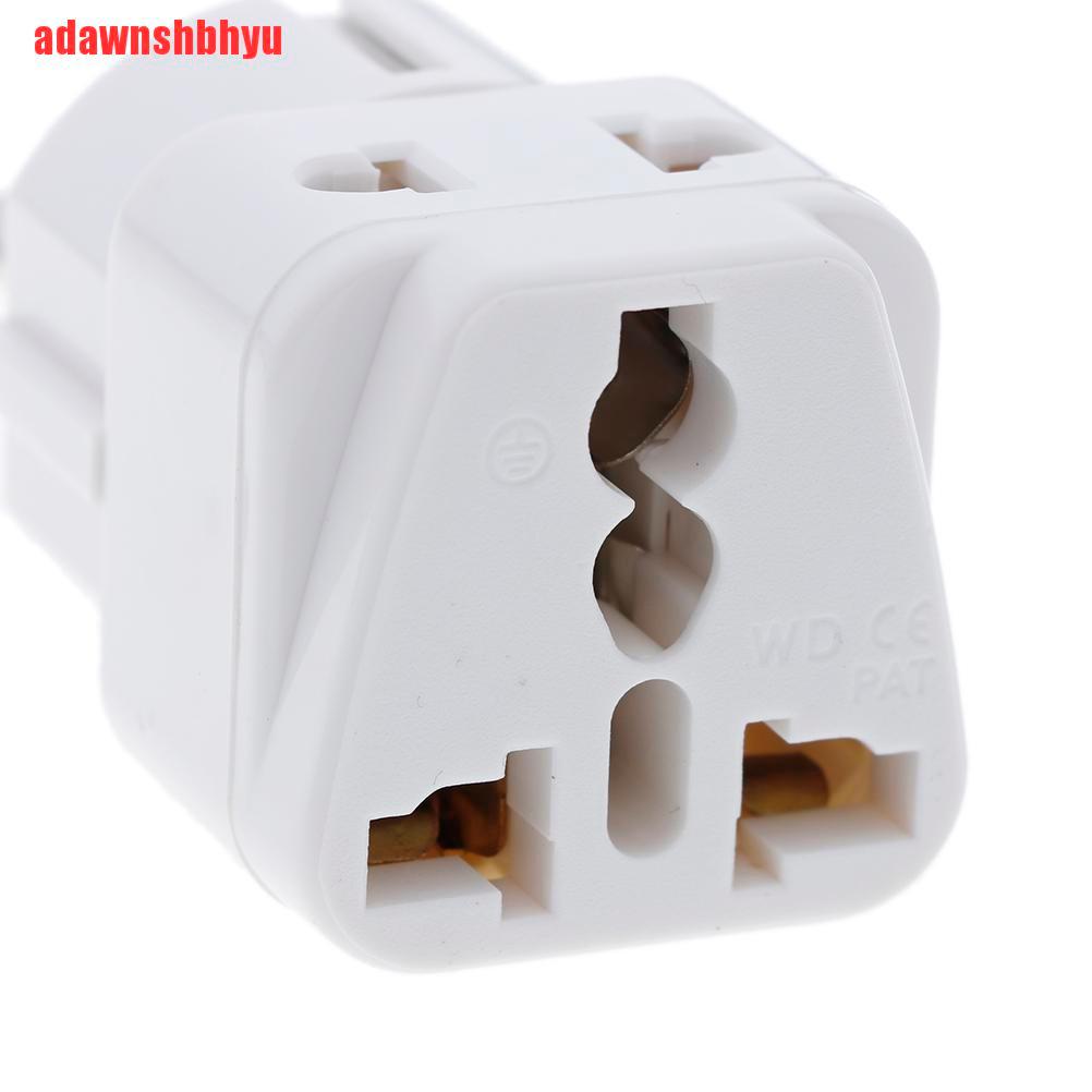 Phích Cắm Chuyển Đổi Từ 1 Sang 2 Cổng Cắm 5mm UK / US / EU / AU Chuyên Dụng