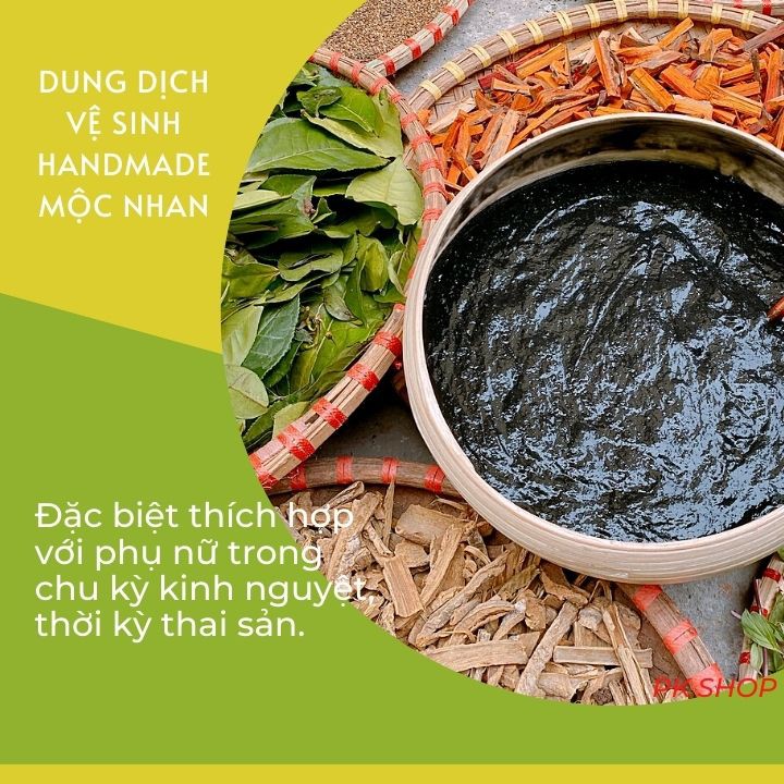 [YÊU THÍCH] Dung Dịch Vệ Sinh Phụ Nữ Trầu Không Handmade Mộc Nhan