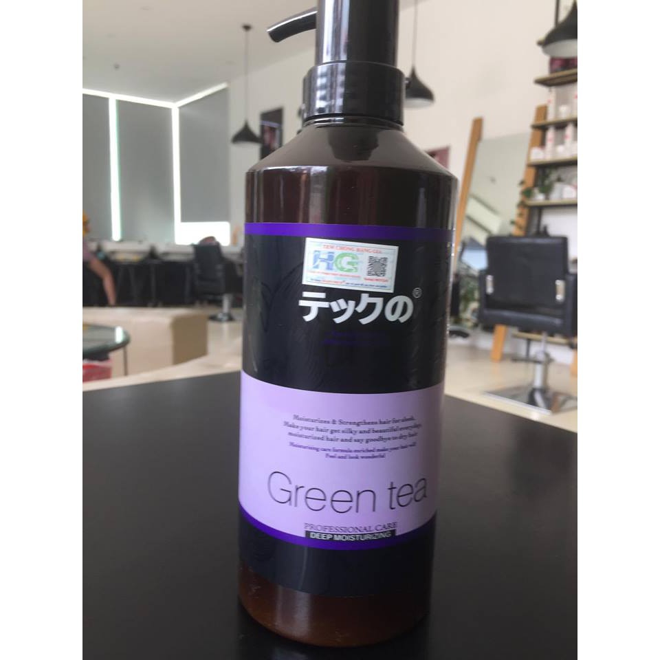 Dầu gội phục hồi hư tổn và dưỡng sâu trà xanh MEIKI 780ML CT03