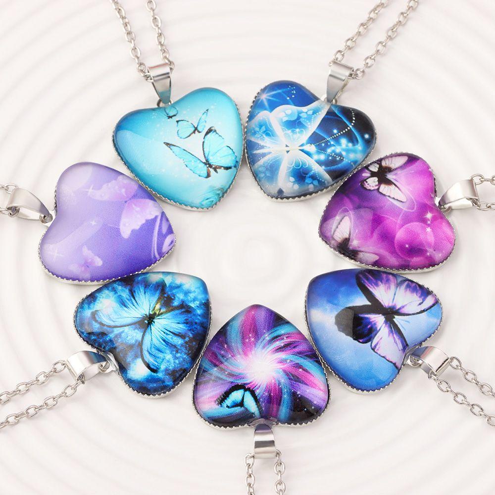 Vòng cổ Mặt Hình Trái Tim/Quả Đào Cho Nữ