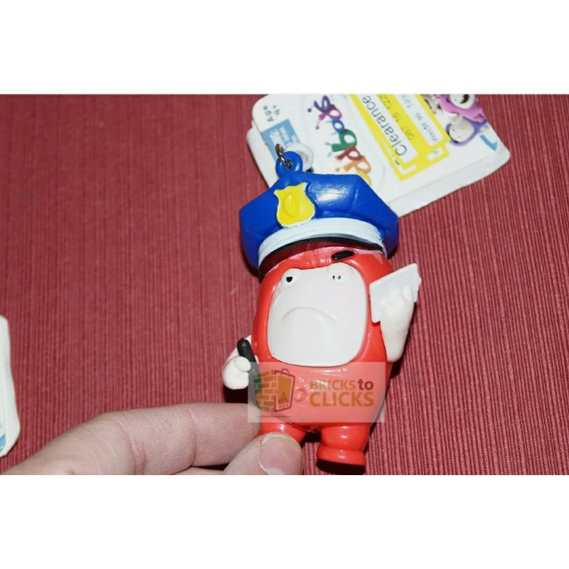 Móc treo cặp oddbods có âm thanh  size lớn 4*8cm hàng Mỹ
