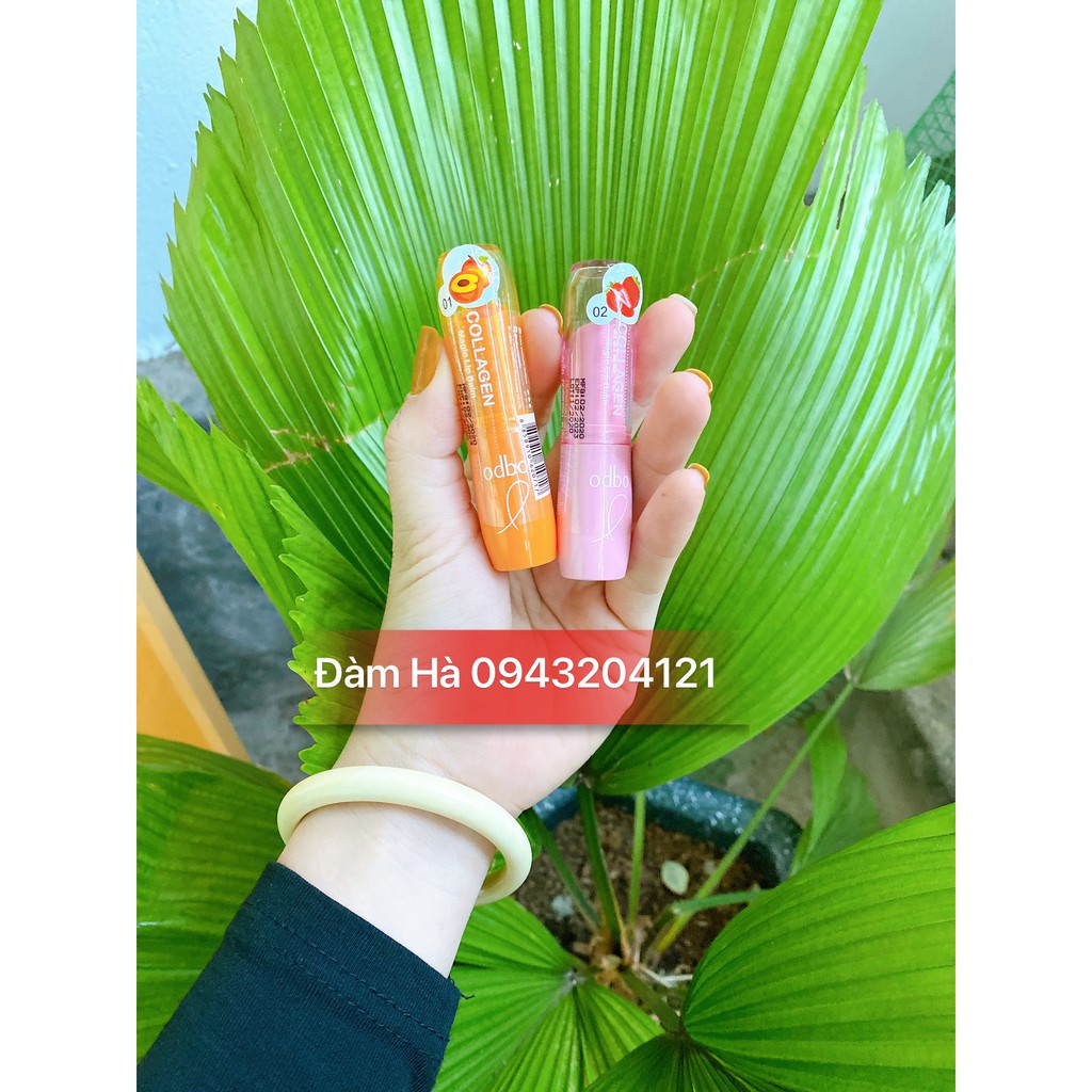 Son Dưỡng Môi mềm Odbo Collagen Magic Lip Balm