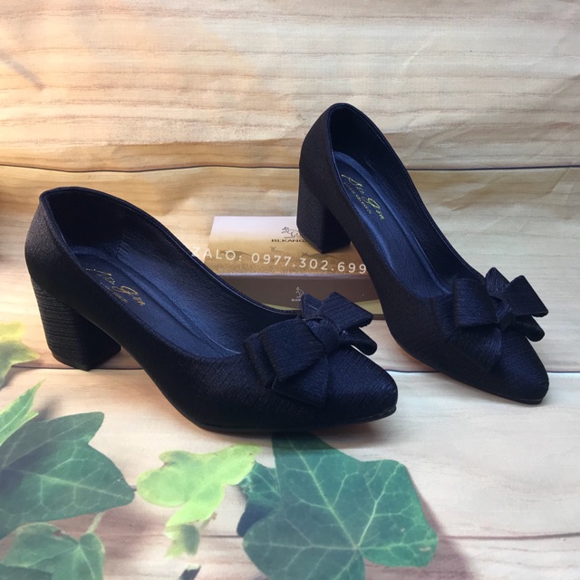 GIÀY NỮ CAO GÓT NƠ ẤU( FROM TO 1 SIZE)
