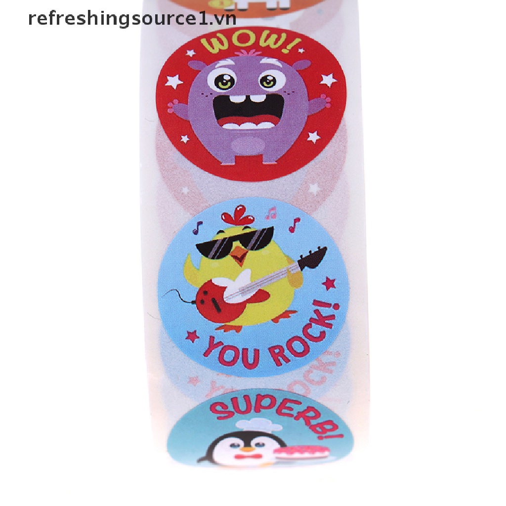 Bộ 500 miếng dán khen thưởng khen thưởng cho giáo viên/học sinh 1m.vn}