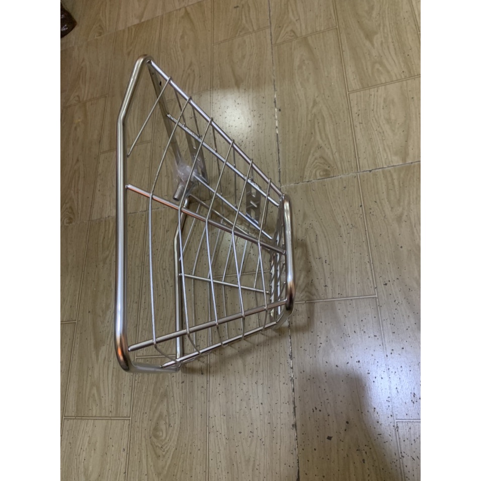 Rổ trước xe wave rs và wave nhỏ inox