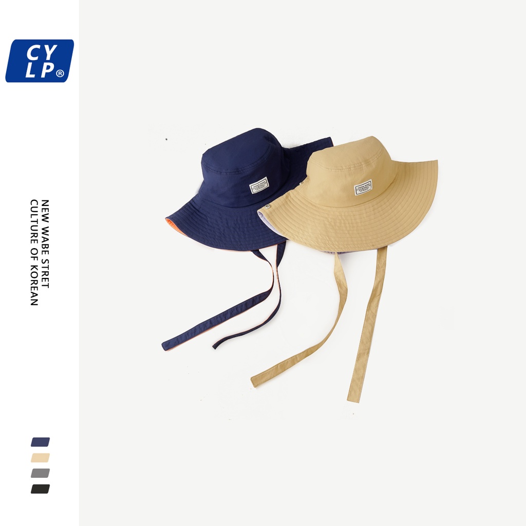 Nón Tai Bèo Vành Rộng In Chữ Phong Cách Hàn Quốc Thời Trang Mùa Hè Cho Nữ