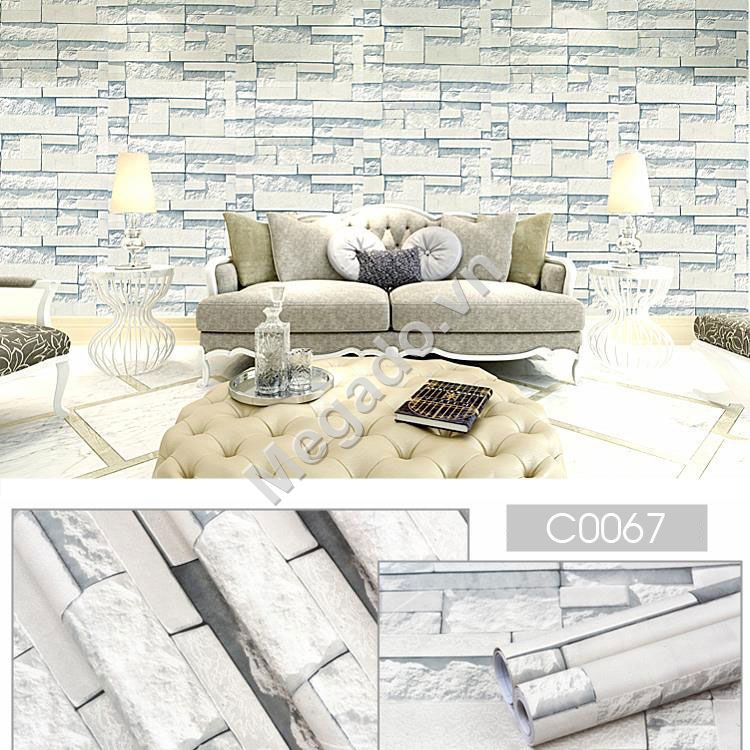 Giấy dán tường giả đá C0067