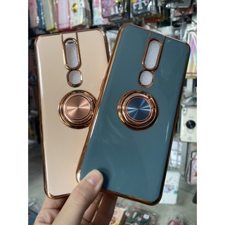 OPPO F11 PRO Ốp lưng nhựa màu kèm giá đỡ siêu đẹp