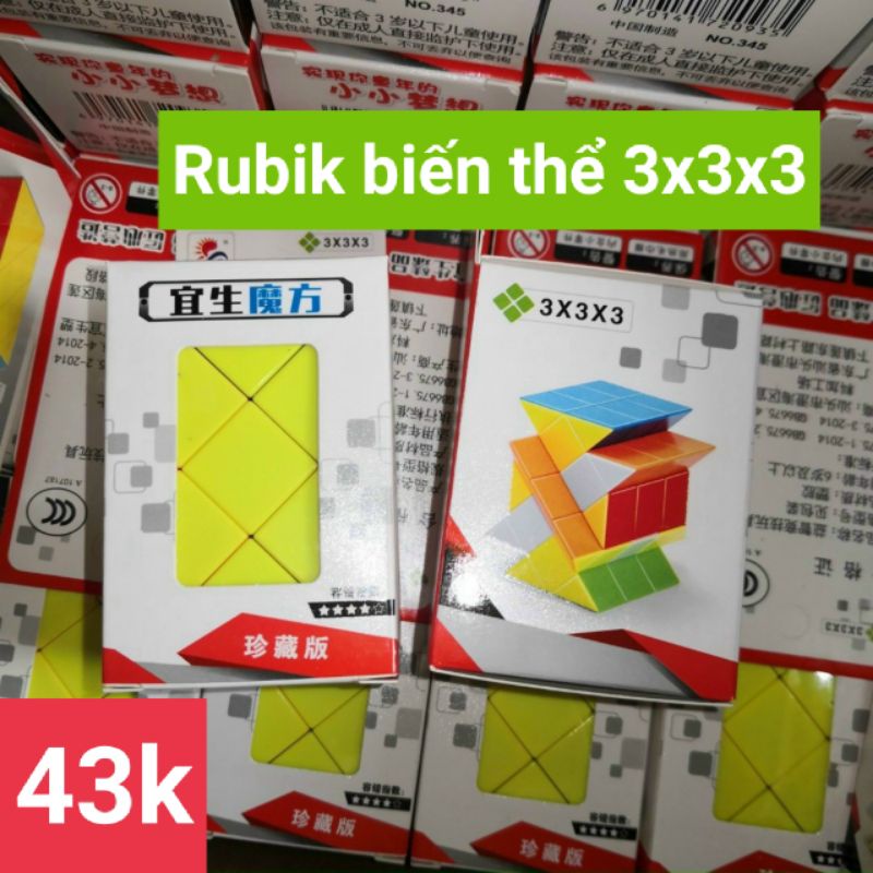 Đồ chơi Rubik biến thể 3x3x3 siêu hot quay cực êm
