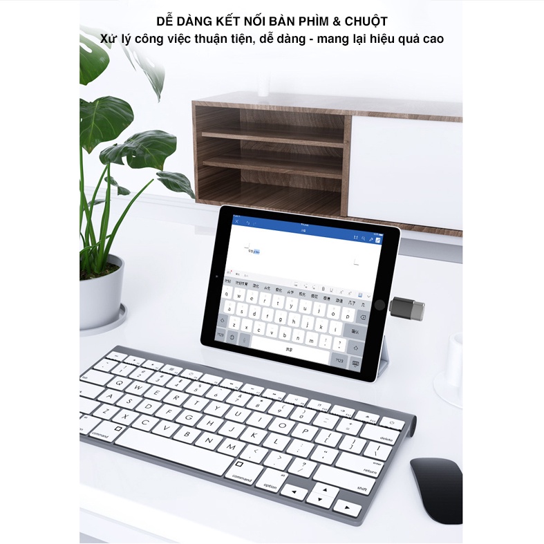 Đầu chuyển đổi Lightning sang USB 3.0 - OTG - Hợp kim cao cấp | BigBuy360 - bigbuy360.vn