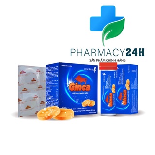Tuýp 10 Viên sủi tăng lực GINCA của Golden Health usa