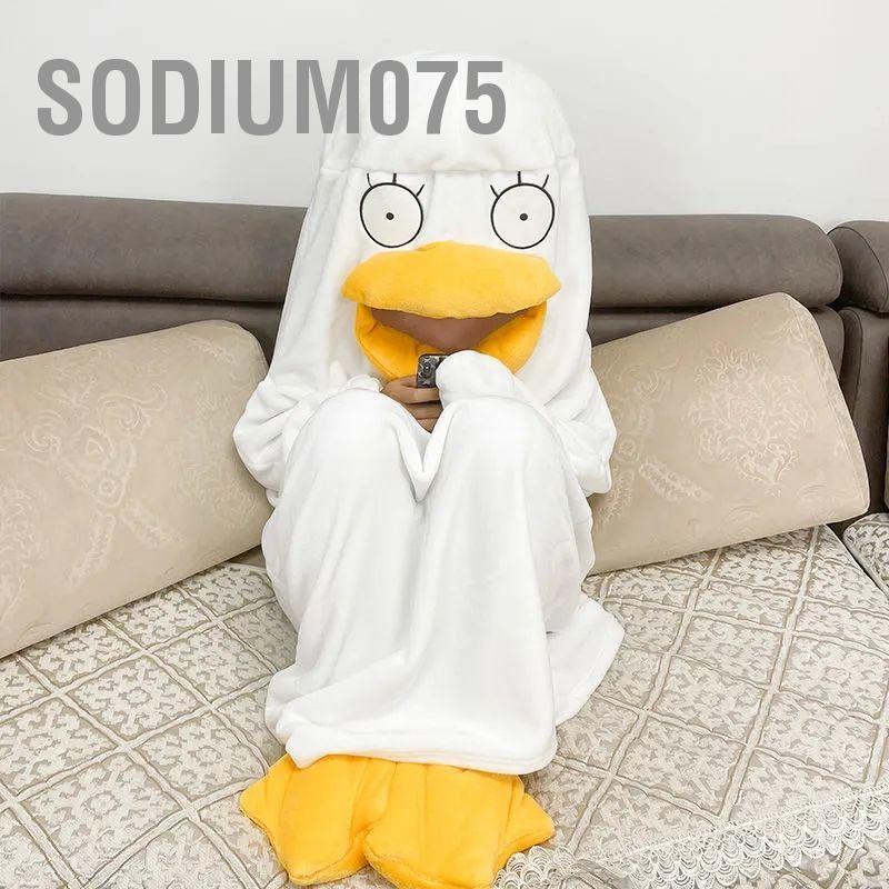 Có thể bán buôn Bộ Đồ Ngủ Liền Thân Hóa Trang Chú Vịt Đáng Yêu Trong One Piece sodium075 Hàng giao ngay