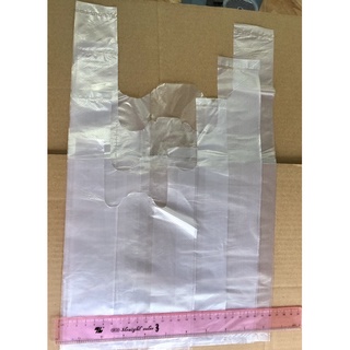 1KG - TÚI XỐP 2 QUAI TRẮNG ZIN-GAI LOẠI 1