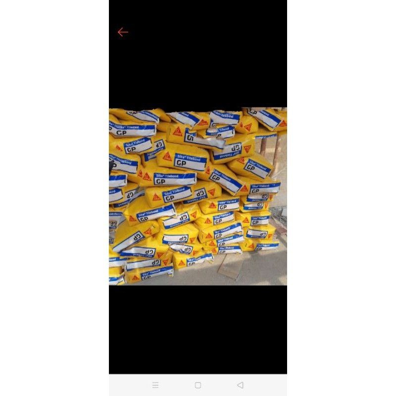 Keo dán gạch sika Trong 1kg