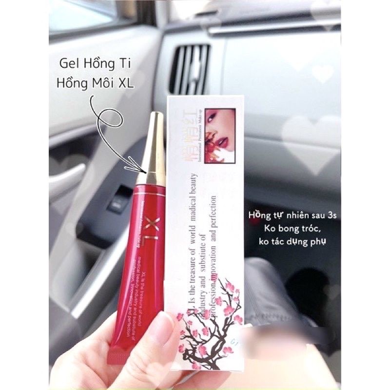 Gel hồng nhũ, hồng môi XL