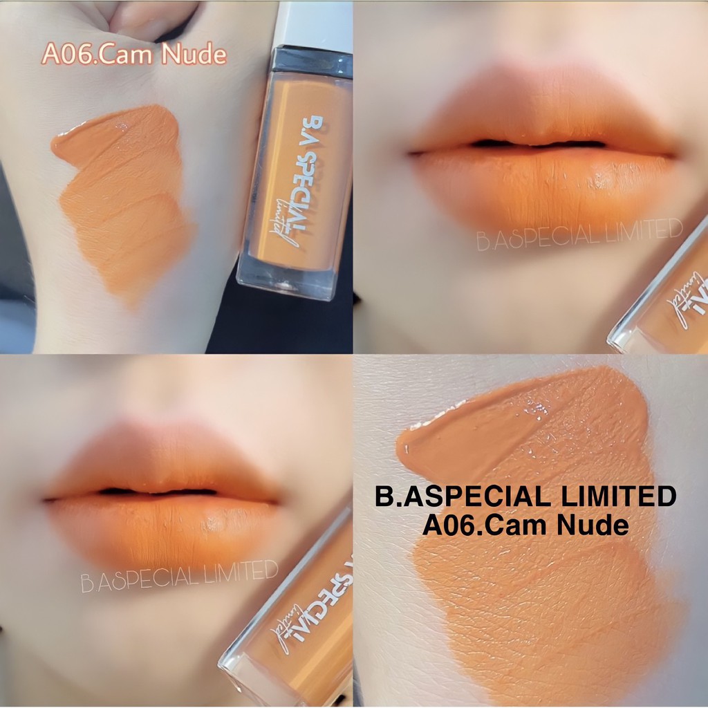 New New!  [A06 Cam Nude] Son B.A Special Limited – Son Hữu Cơ Không Chì Siêu Lì – Màu Son Tươi Sáng Trẻ Trung | BigBuy360 - bigbuy360.vn