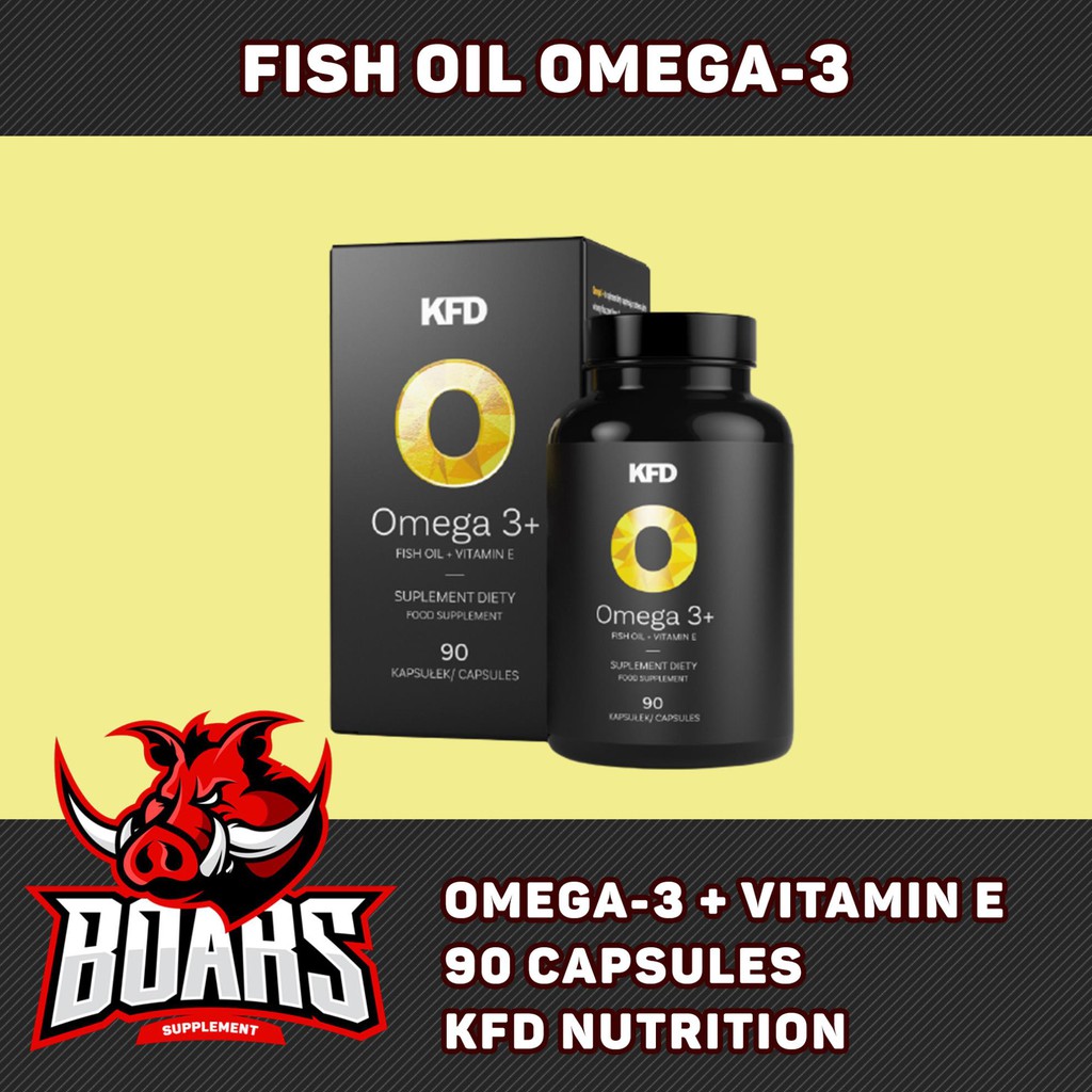 KFD DẦU CÁ OMEGA3 + VITAMIN E - BỔ SUNG EPA/DHA CAO (330/220) HỖ TRỢ SỨC KHỎE (90 VIÊN)