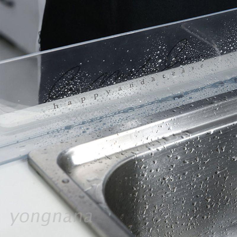 Tấm Chắn Trong Suốt Chống Thấm Nước Tiện Dụng Cho Bồn Rửa Nhà Bếp