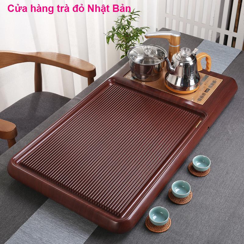 > Khay trà Tanki toàn màu đen Simple Home Carrier Kích thước Đài Loan Kung Fu điện Tâm trạng ghếống hút inox