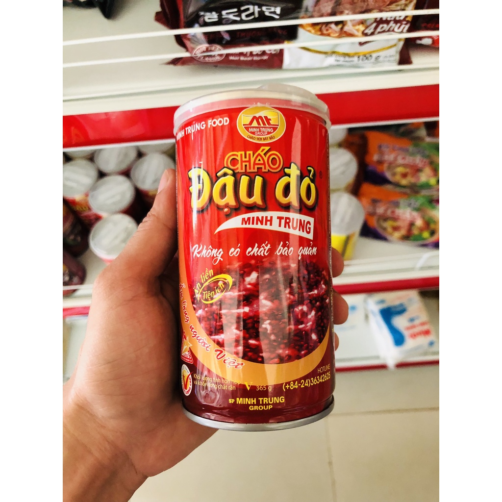 Cháo Sen Bát Bảo Minh Trung-Cháo Ăn Liền: Nếp Cẩm, Đậu Đỏ, Yến Mạch...Đầy Đủ Các Loại. Không Chất Bảo Quản - 365g