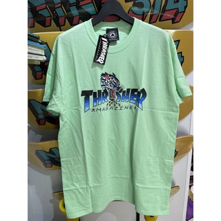 Áo thun THRASHER - Chính Hãng - Leopard MAG, 100% cotton