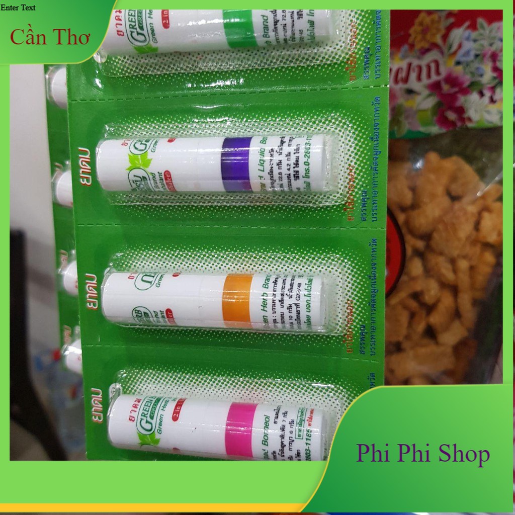 Ống Hít Thông Mũi Green Herb