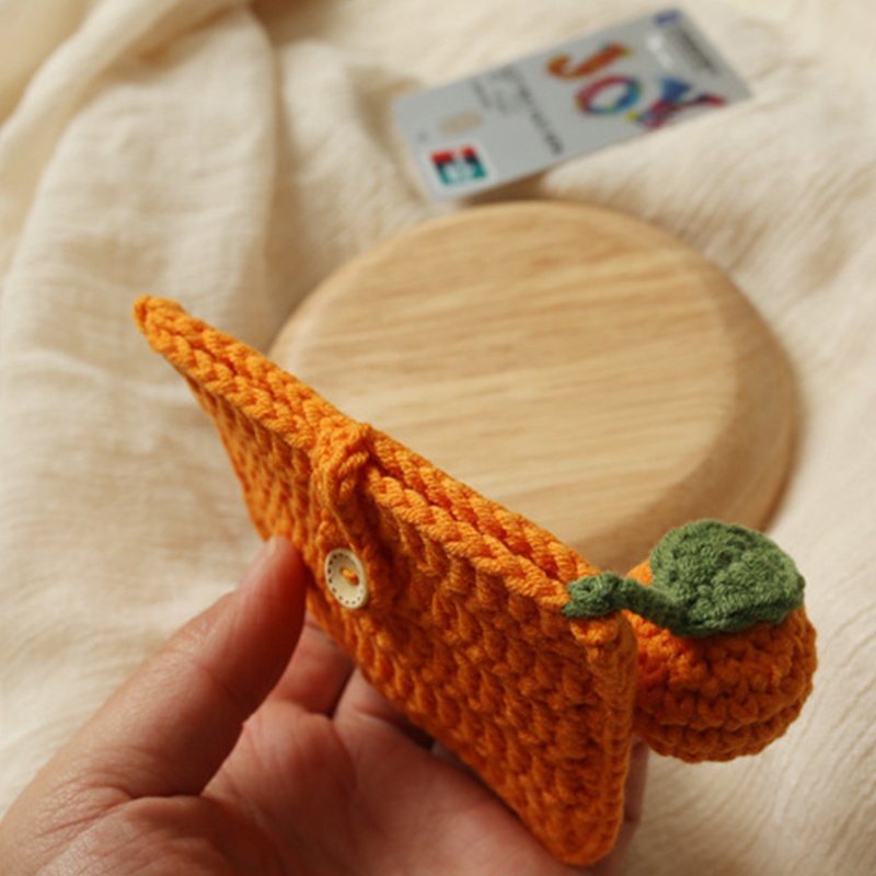 Ví Đựng Thẻ Bằng Len Dệt Tay Nhỏ Nhắn Xinh Xắn