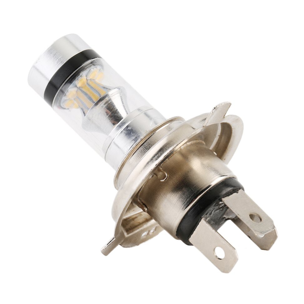 Hai đèn led Halogen H4 100W cho đèn pha xe ô tô