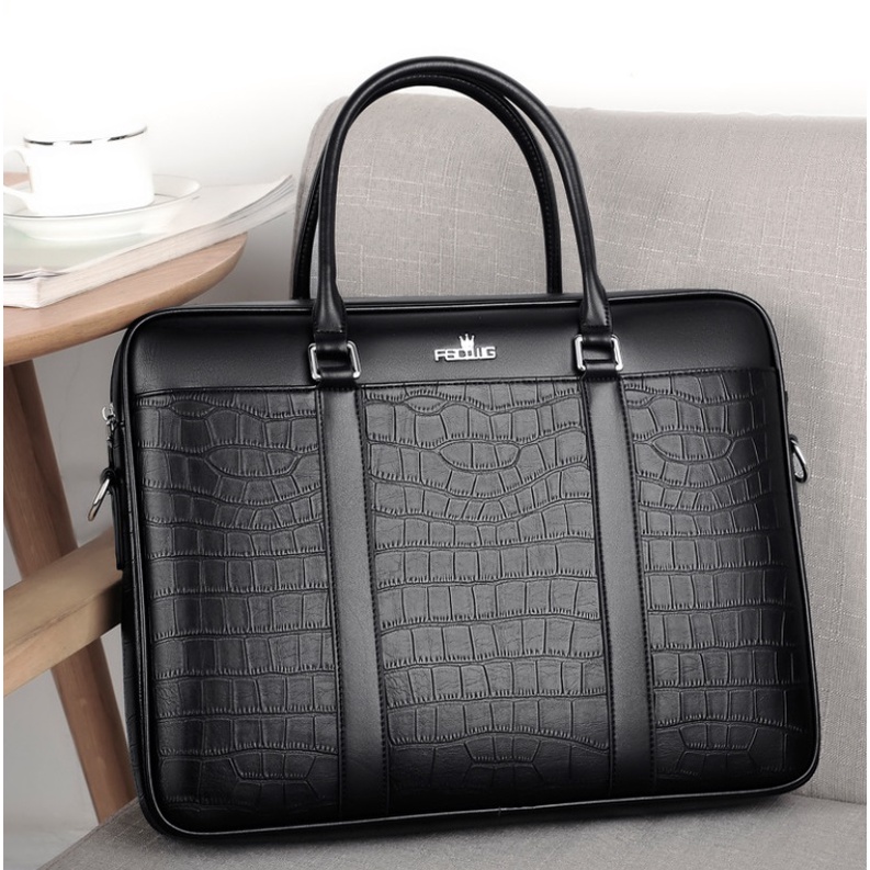 Cặp xách da cá sấu sang trọng 2022 FSD.WG 9319