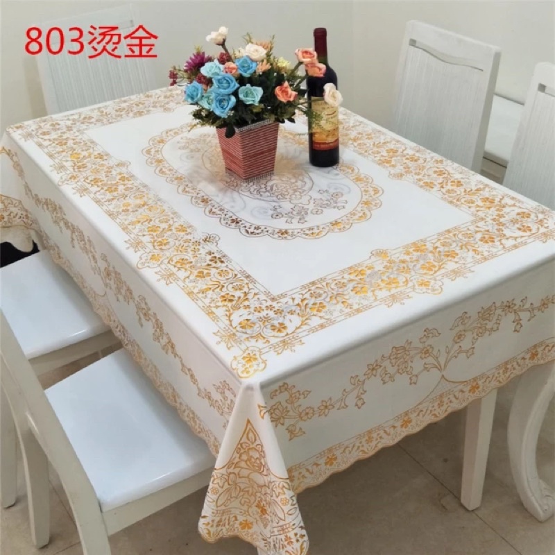 [SIÊU HOT] Khăn trải bàn 137x180cm nhựa PVC - Khăn to