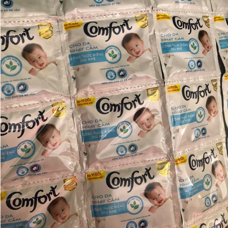6 dây comfort cho da nhạy cảm trắng dây 10 gói