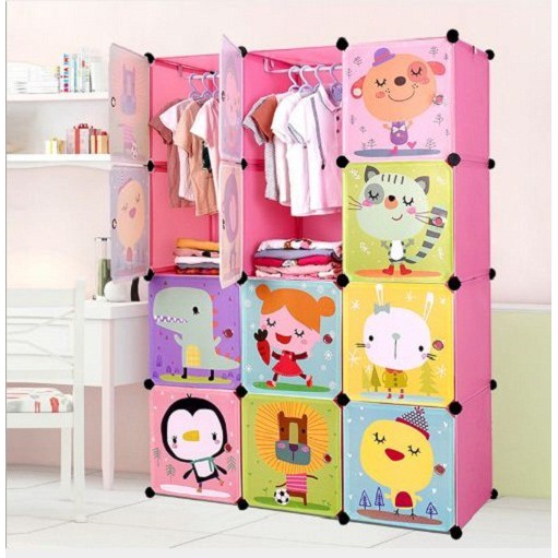 Tủ nhựa ghép-tủ nhựa ghép 12 ô