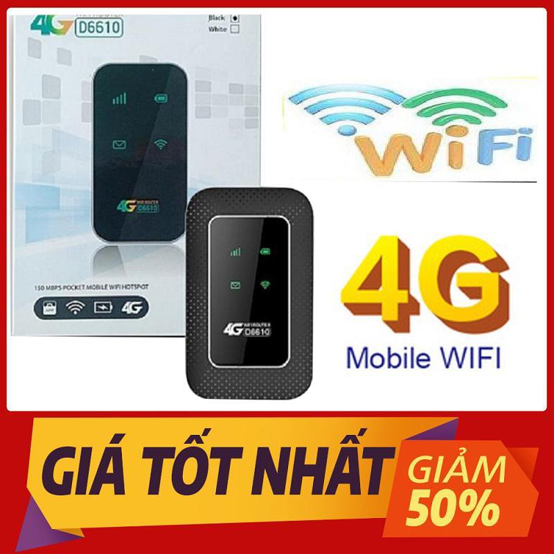 Router wifi di động 2g 3g 4g 5g viettel D6610 - Thiết bị mạng phát wifi không dây, đa mạng