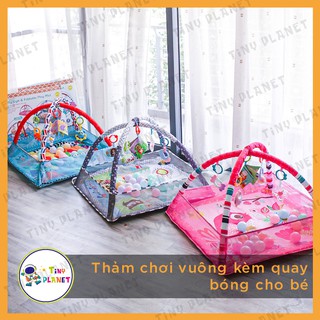 Thảm nằm chơi cỡ lớn kèm quây bóng cho bé Baby Playpen